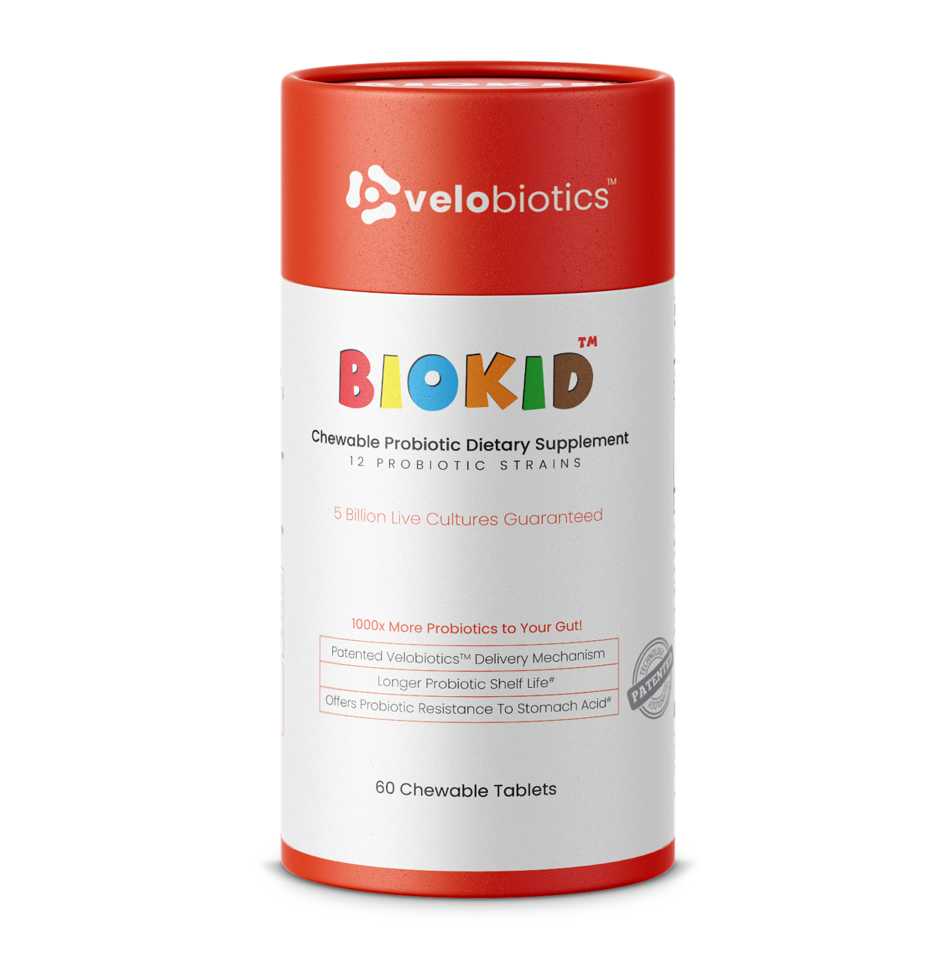 BioKid Probiotic Chewable Tablets for Children (60 Chewable Tabltes)