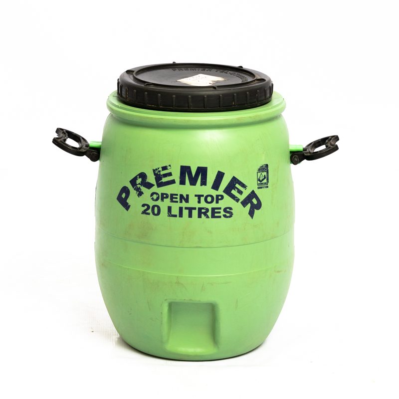 Premier Tank Open top 20l (With Lid) Green