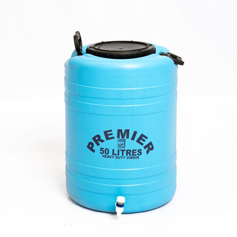 Premier Tank 50l With Tap(Blue)