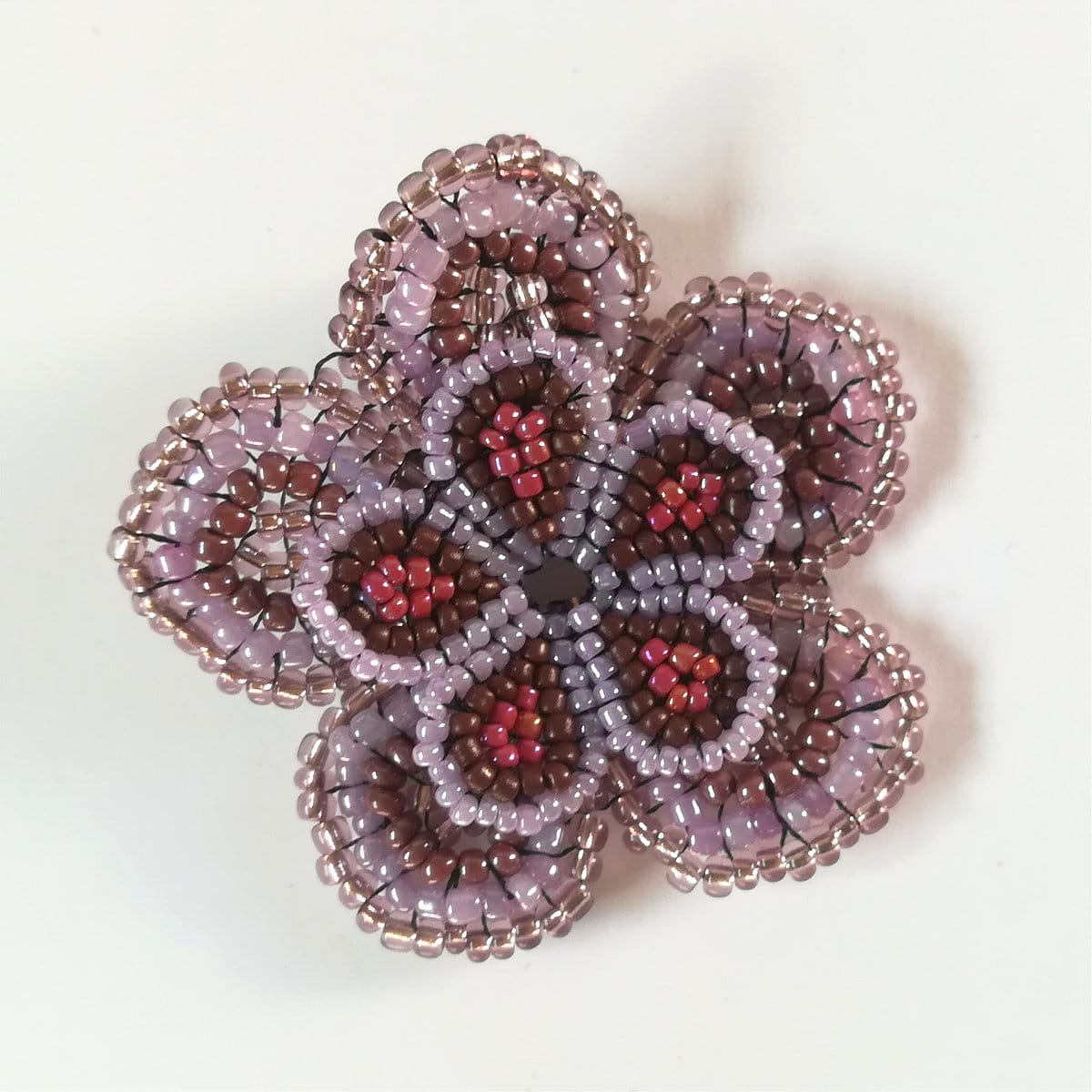 Brooch Peony