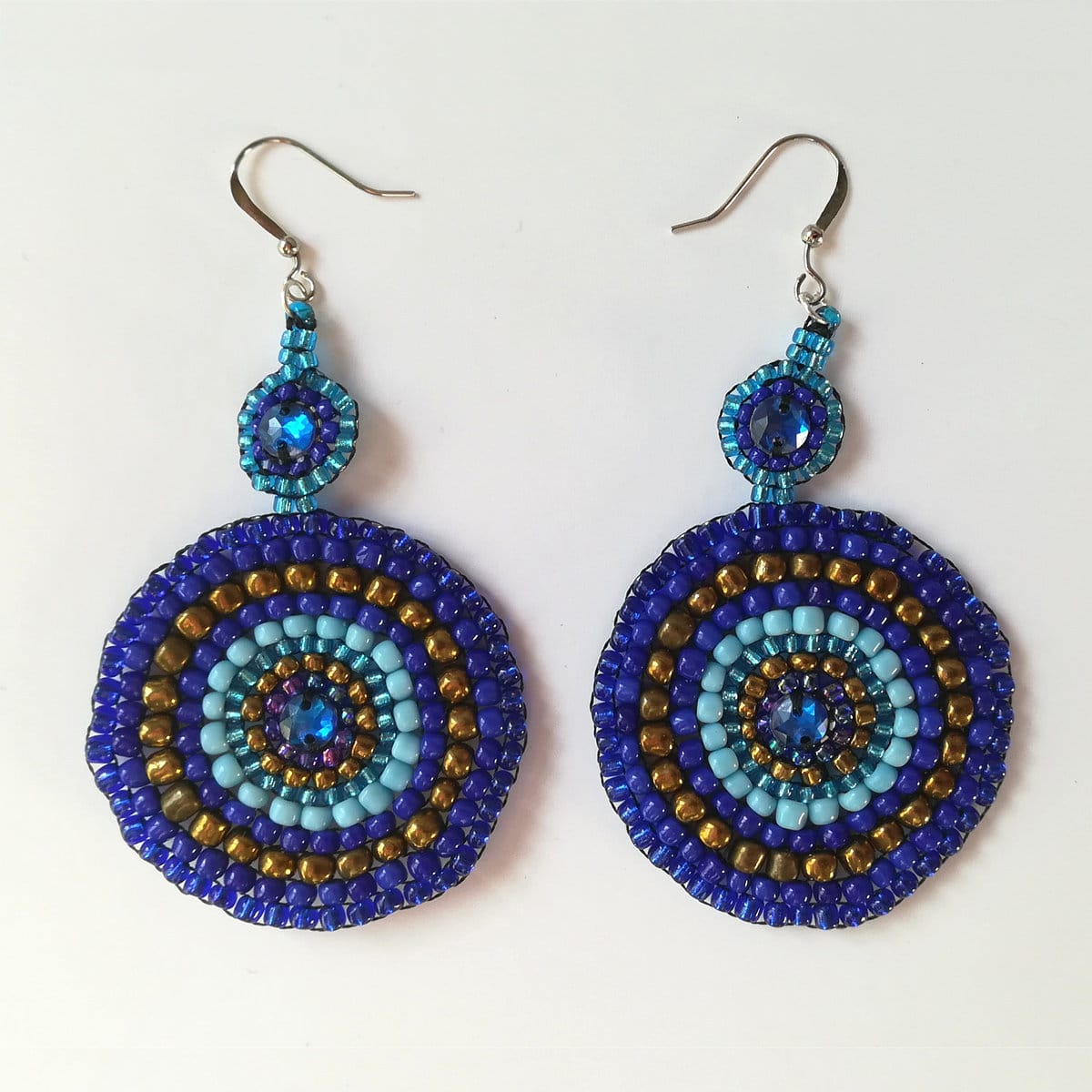 Earrings Mandala large