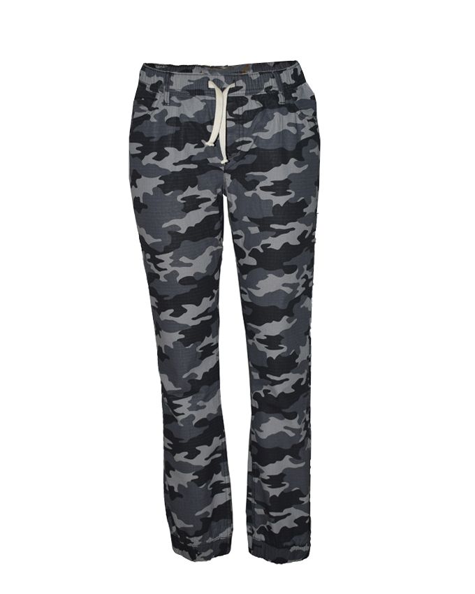 Boys Camo Jogger Pants – L
