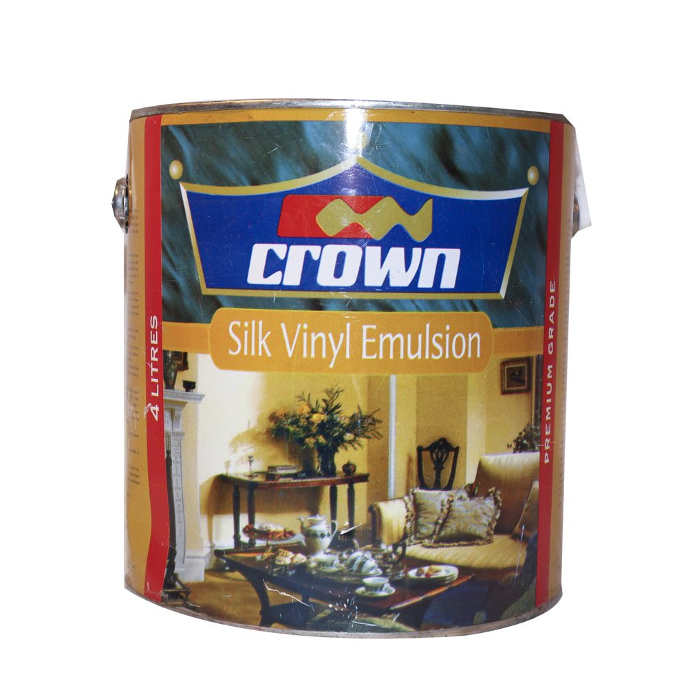 Crown Paint Silk Vinyl Emulsion Bermuda Blue 4l