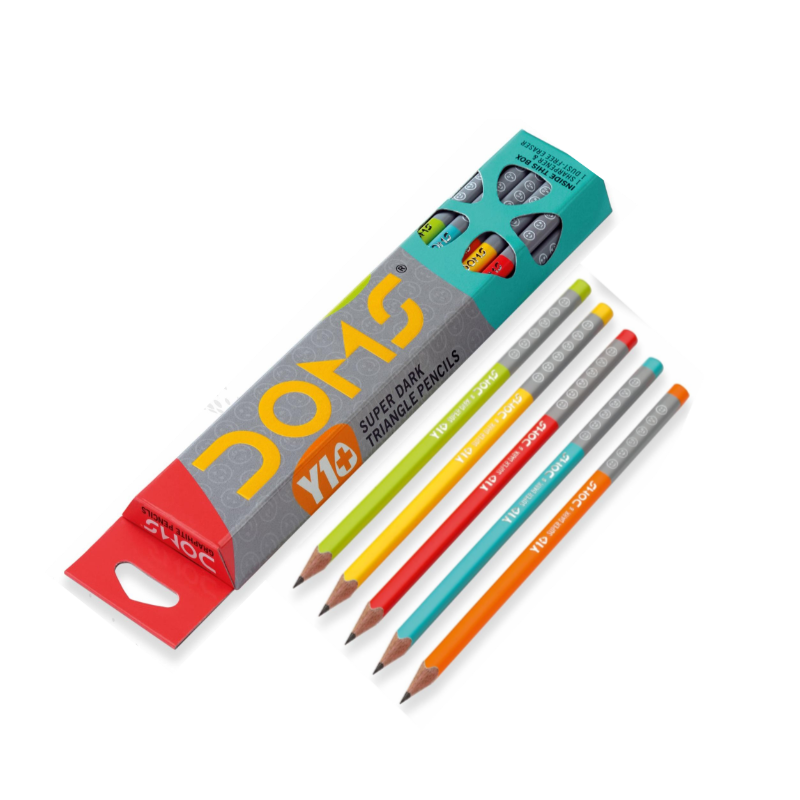 Doms Pencil HB Triangular (Dozen)