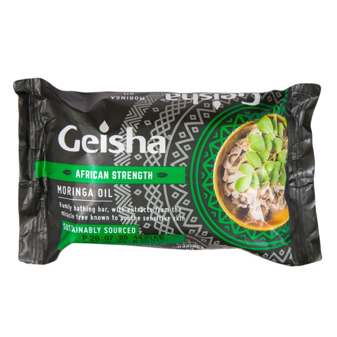 Geisha Moringa Black Oil Soap 125g