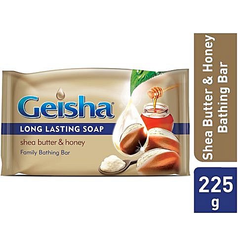 Geisha Shea Butter Natural Soap 125g