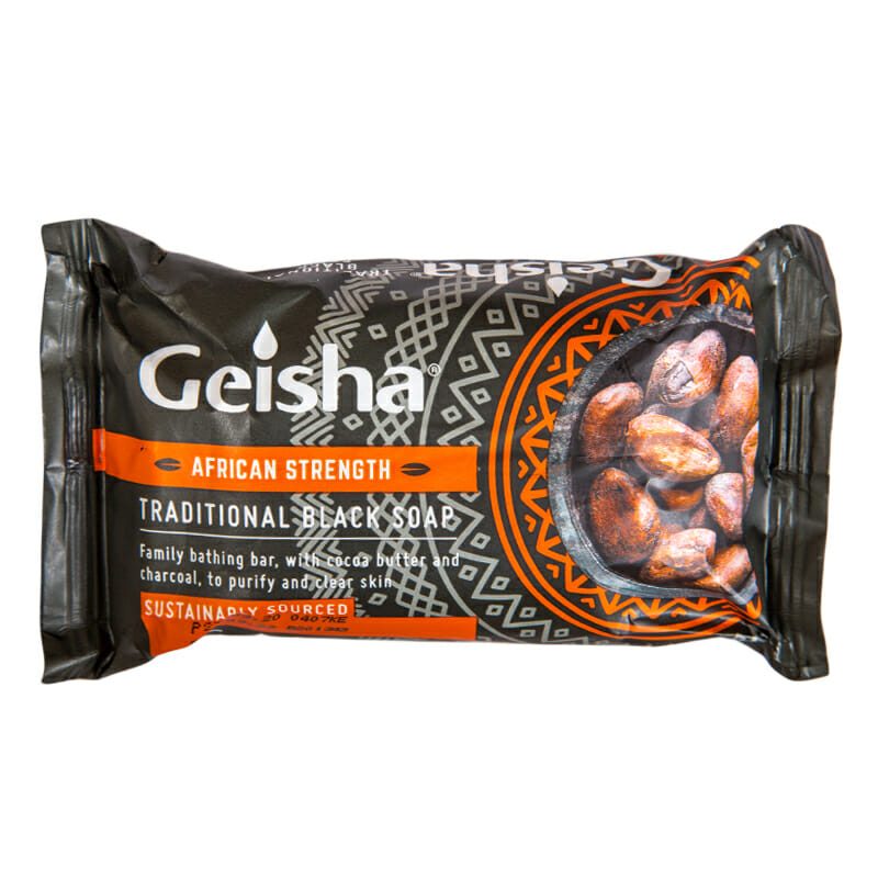 Geisha Traditional Black Soap 125g