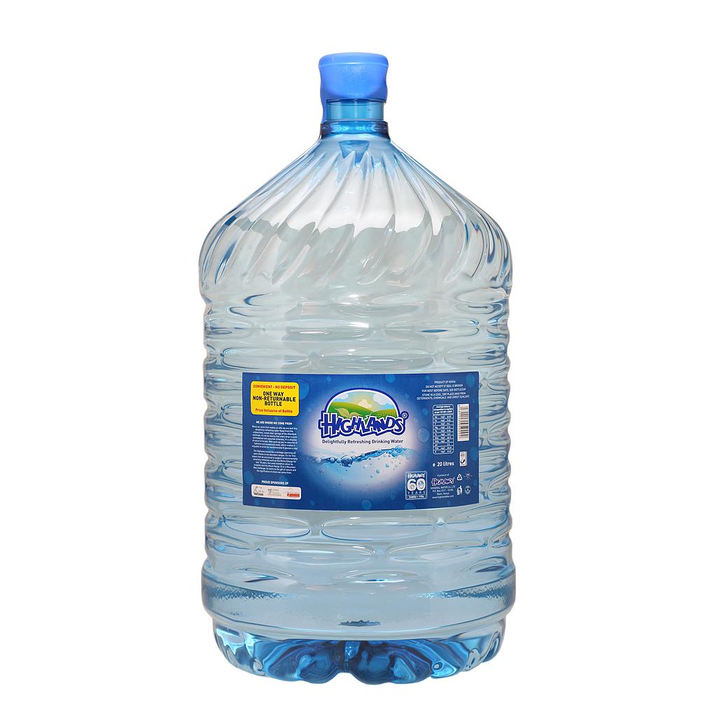 Highlands Drinking Water 20L