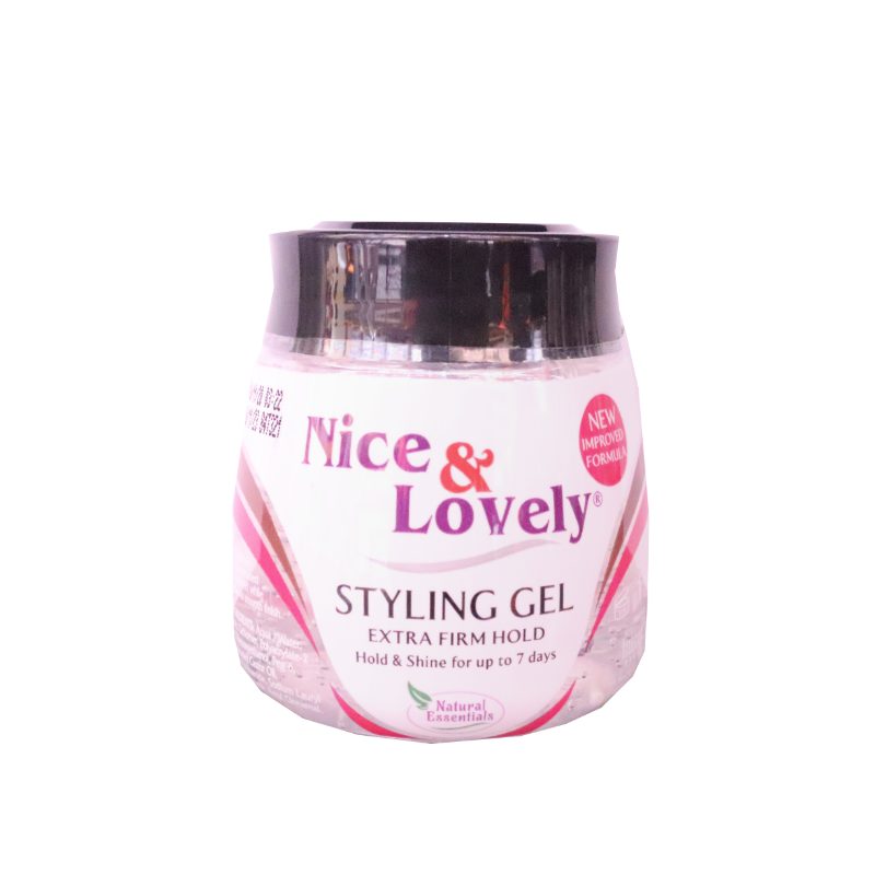 Nice & Lovely Extra Firm Hold Styling Gel 135g