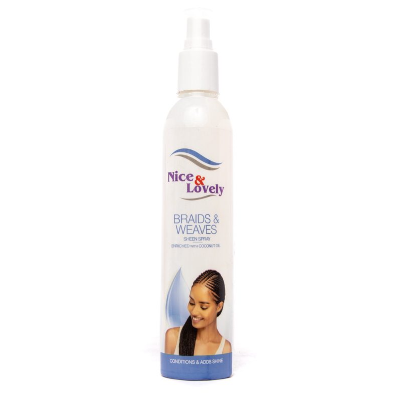 Nice & Lovely Braid Spray Extra Sheen 250ML