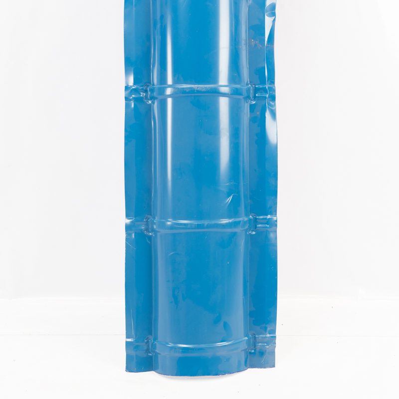 Panda mabati Glazed Ridge Roll Top-Glossy Blue 2M 30G (6.5ft)
