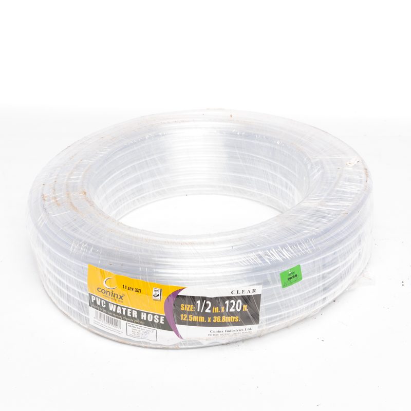 Hose Pipe Clear 120ft 0.5″