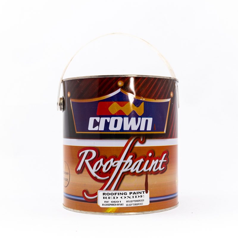 Crown Paint Economy Roof Red Oxide 4l