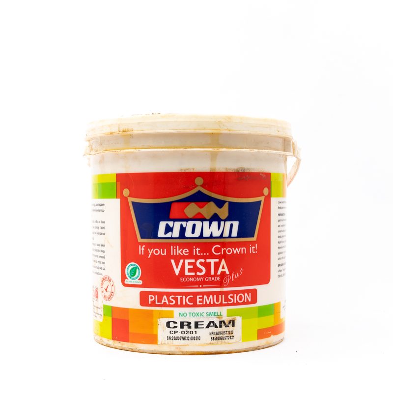 Crown Paint Economy Vesta Emulsion Cream 4l