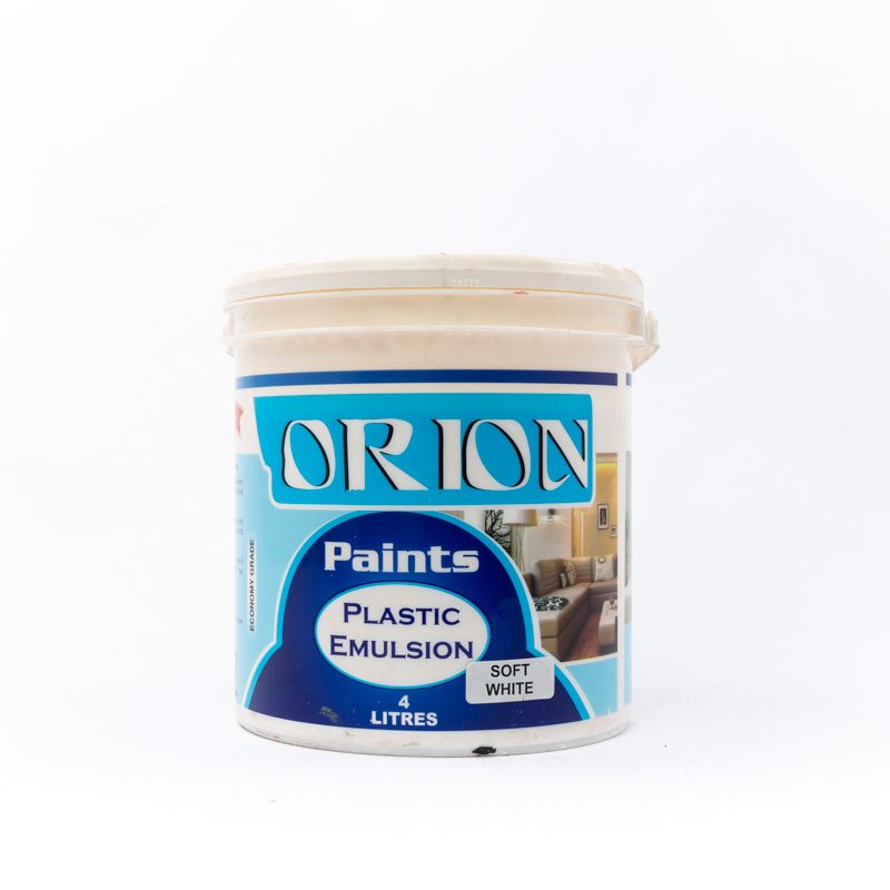 Orion Emulsion Paint Soft White 4l