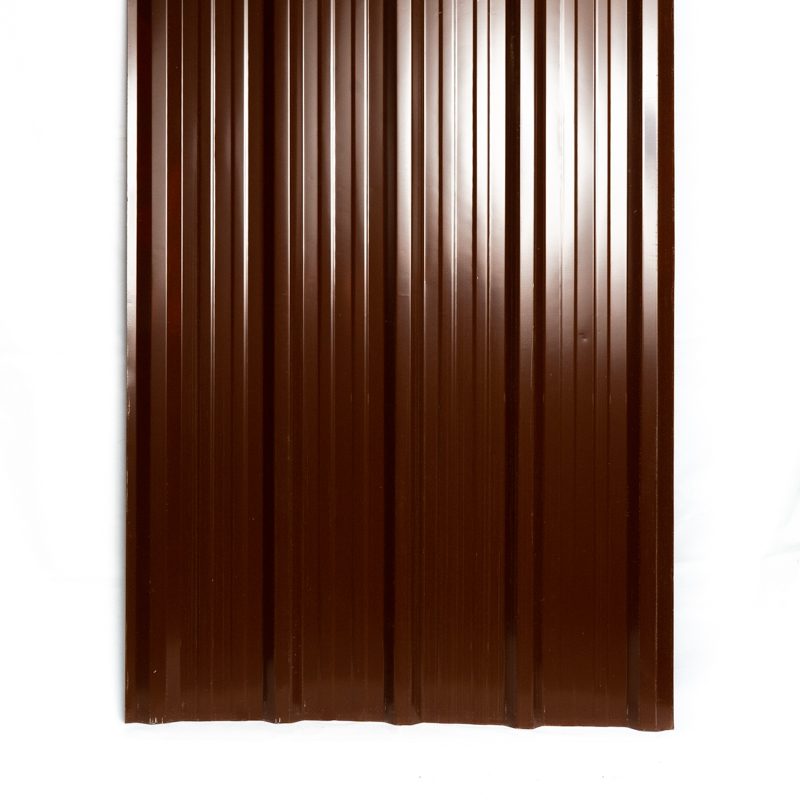 Nyumba Mabati Box Profile Maroon/Brick Red 3m 30G (Max) (10ft)