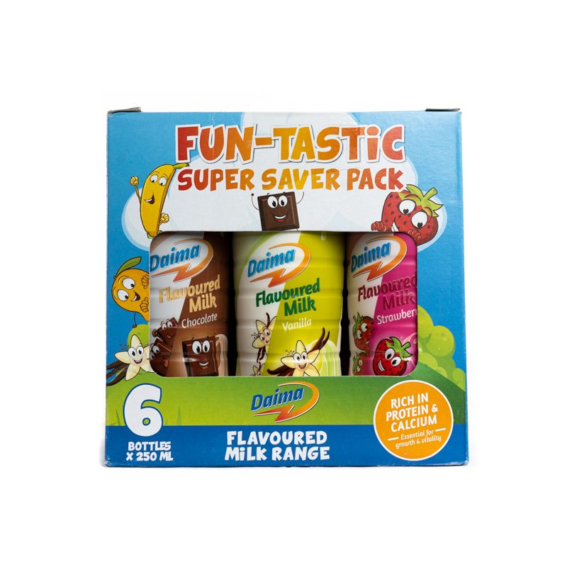 Daima Flavored Milk 250ml (6Pack)