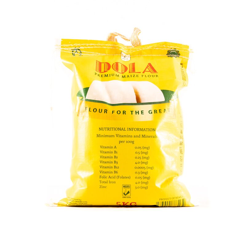 Dola Maize Meal Flour 5kg (Eldoret)