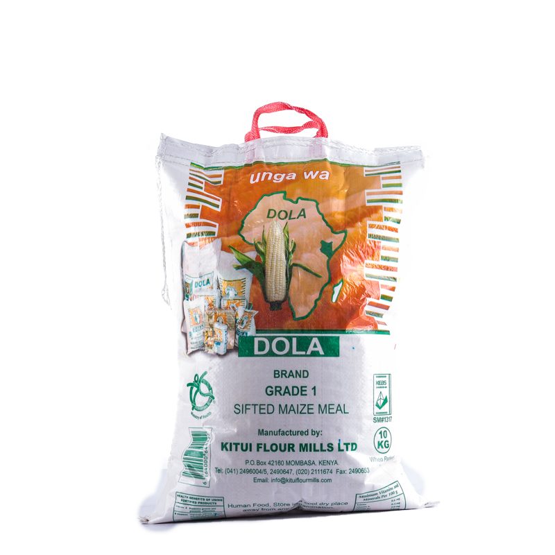 Dola Premium Maize Meal Flour 10kg (Kitui)