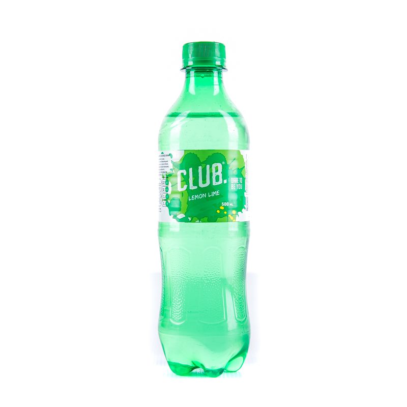 Club Soda Lemon Lime 500ml