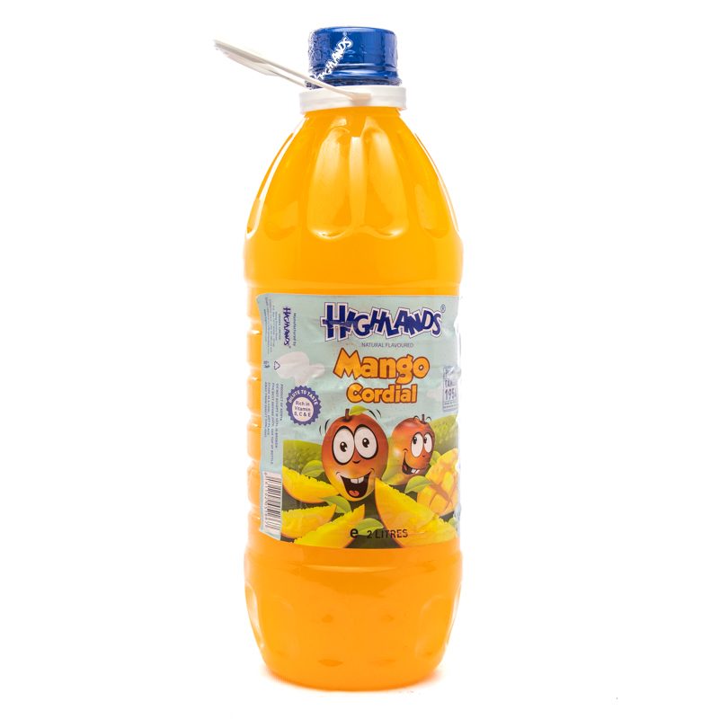 Highlands Mango Juice Cordial 2L