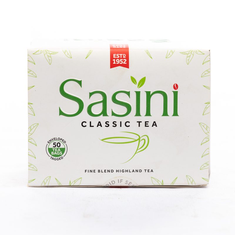 Sasini Classic (Enveloped) Tea Bags 50’s
