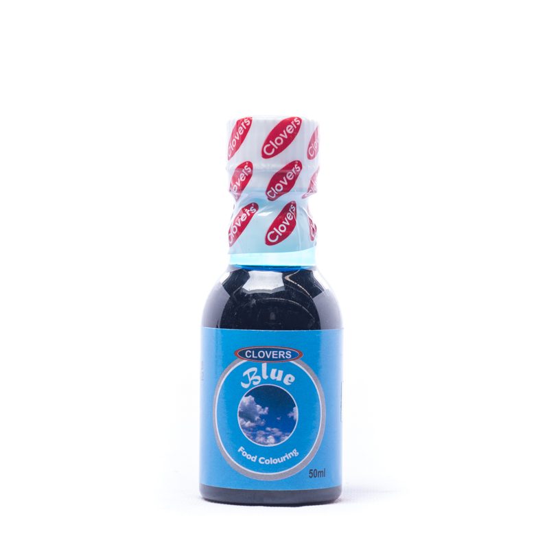 Clovers Liquid Food Colour Blue 50ml