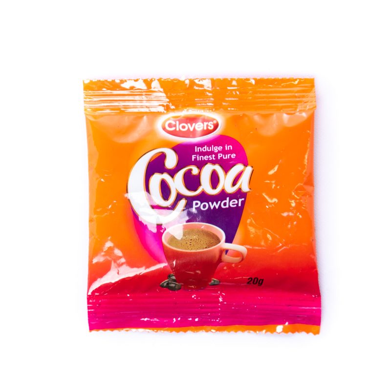 Clovers Cocoa Powder Satchets 20g