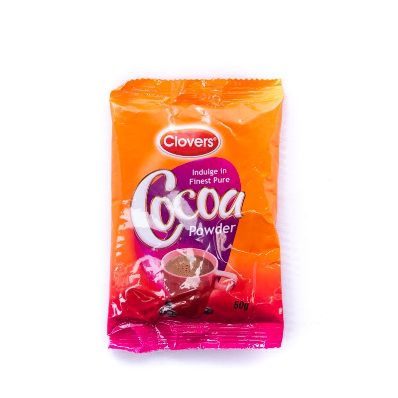 Clovers Cocoa Powder Satchets 50g