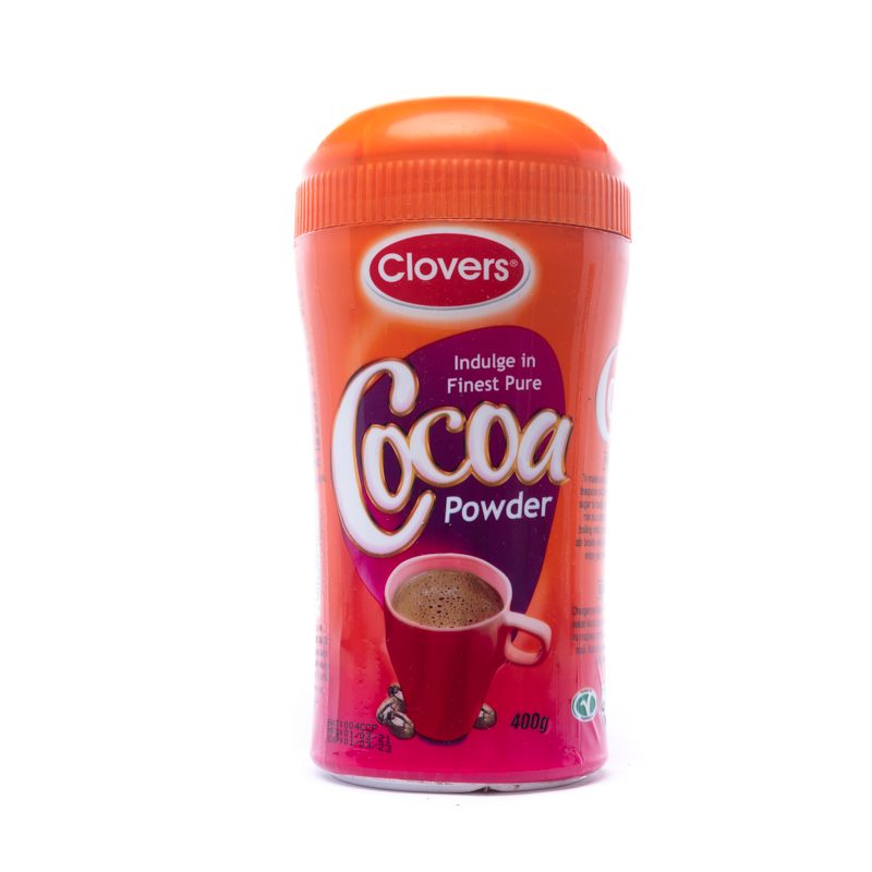 Clovers Cocoa Powder 400g Jar