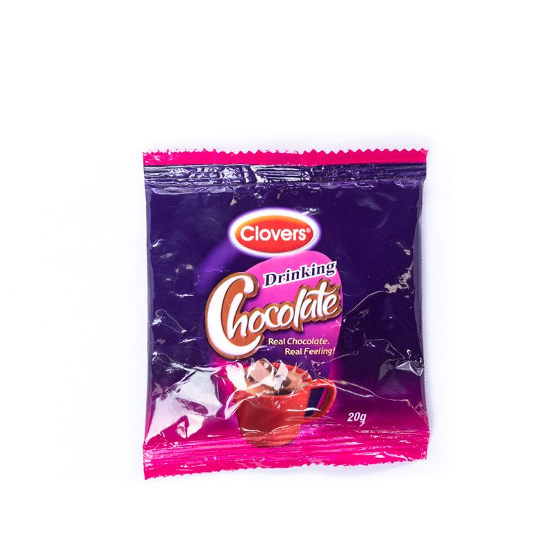 Clovers Drinking Chocolate Satchet 20g