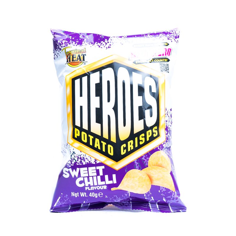 Heroes Crisps Sweet Chilli 40g