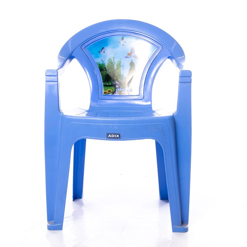 Adix Armed Chair C040 Printed Blue
