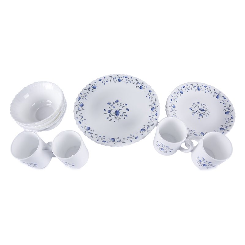 Redberry Flowered Dinner Set-16Pc Set
