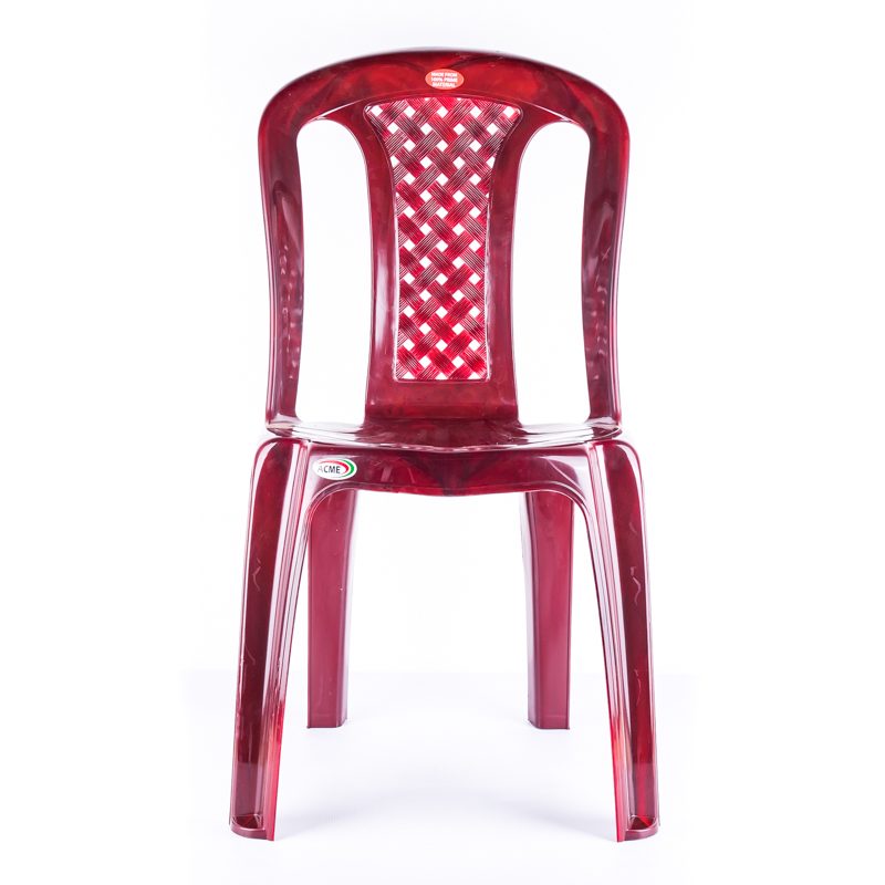ACME Armless Chair-002 Rosewood(Maroon)