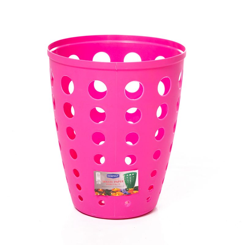 Kenpoly Waste Paper Basket No.2 Multiple Shades