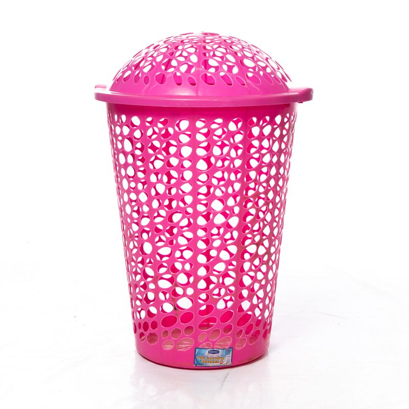 Kenpoly Tall Laundry Basket No.2 Pink