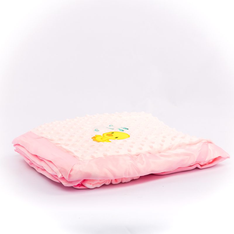 Soft Bubble Baby Shawl Pink
