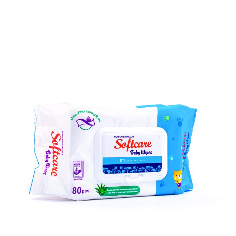 Softcare Wipes (80pcs)