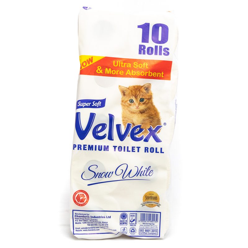 Velvex Tissue 10pk
