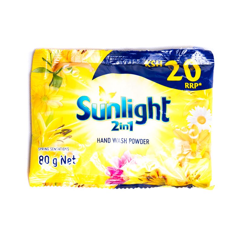 Sunlight Spring Sensation Washing Powder 80g