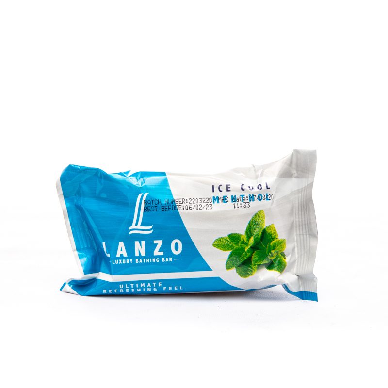 Lanzo Ice Cool Menthol Bathing Soap 100g