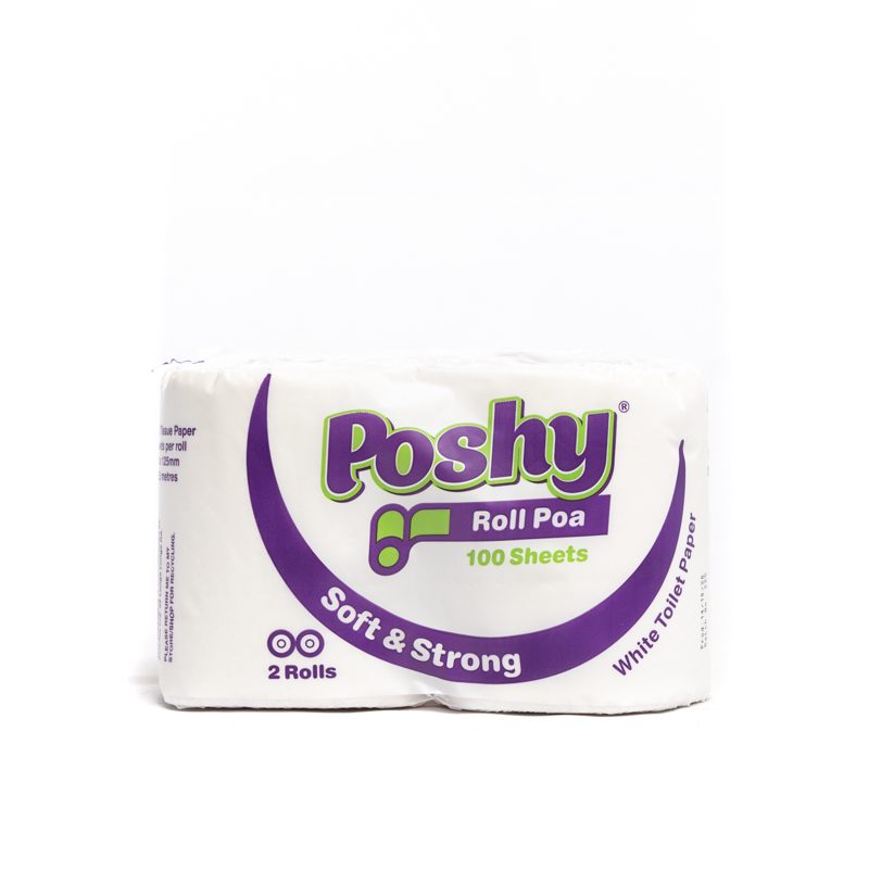 Poshy Roll Poa Tissue 2pk