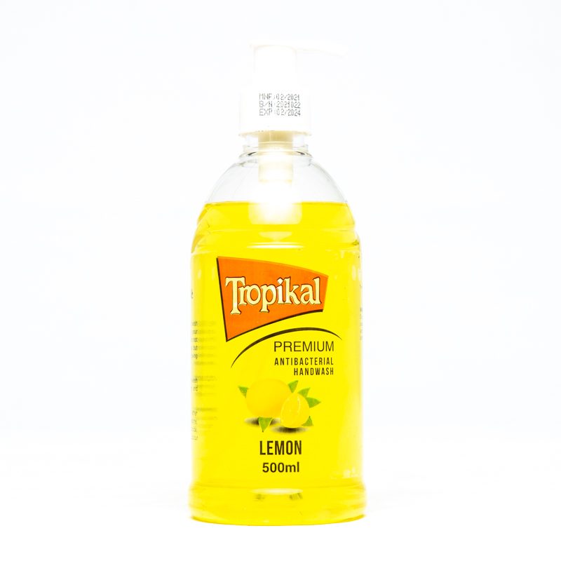 Tropikal Anti Bacterial Handwash – Lemon 500ml