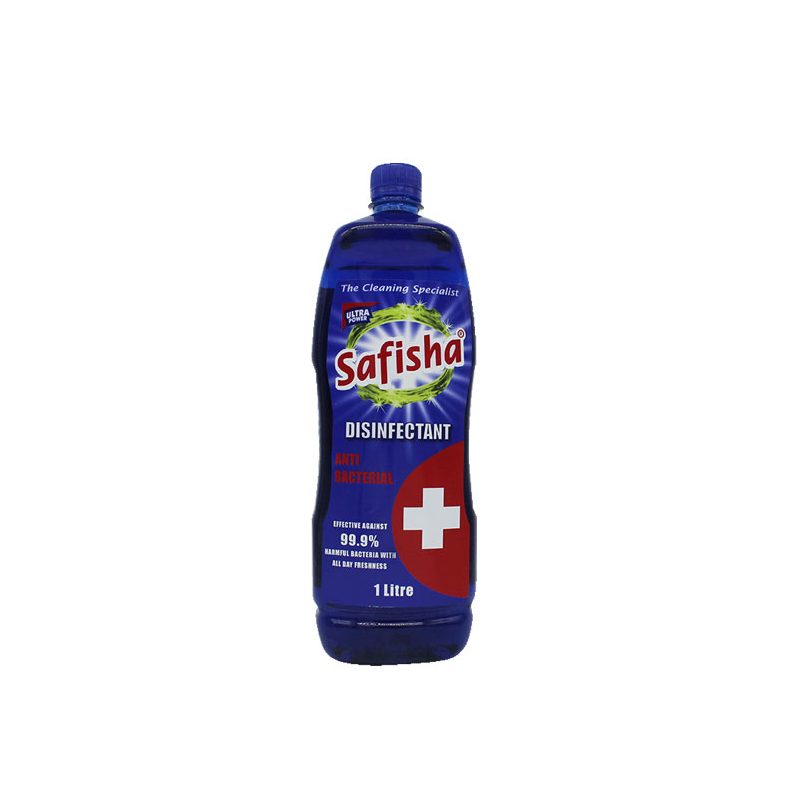 Safisha Disinfectant Anti-Bacterial 1l + Free Safisha Colour Bleach 500ml