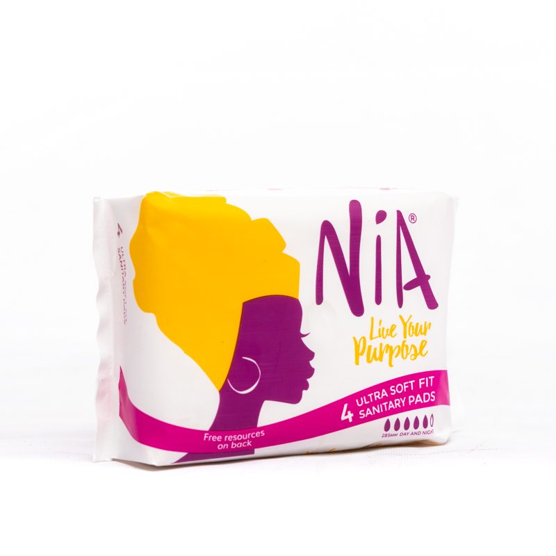 Nia Ultra Soft Sanitary Pads 4pk