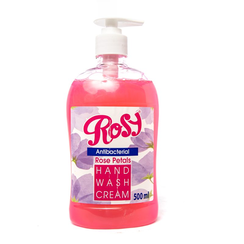 Rosy Cream Hand wash – Rose Petals 500ml (With Pump)