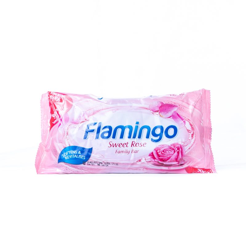 Flamingo Sweet Rose Family Bar 3’s Body Soap
