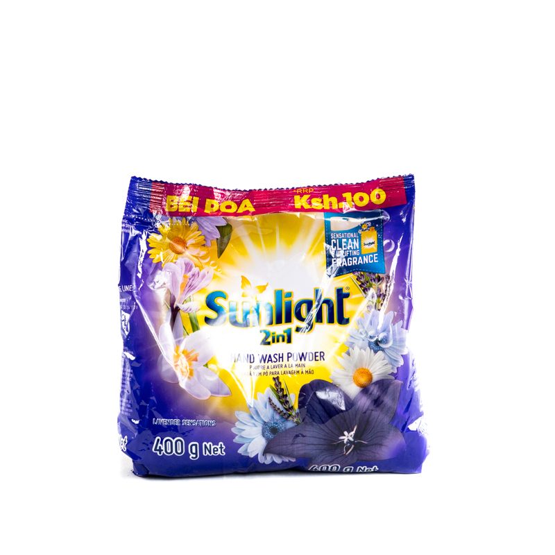 Sunlight Lavender Washing Powder 400g