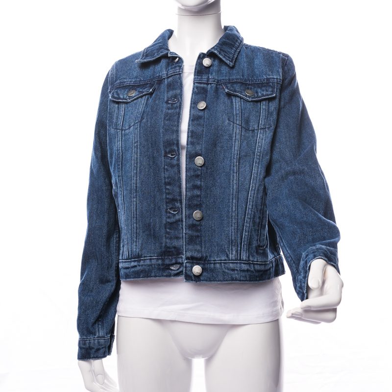 Ladies Indigo Denim Jacket – M